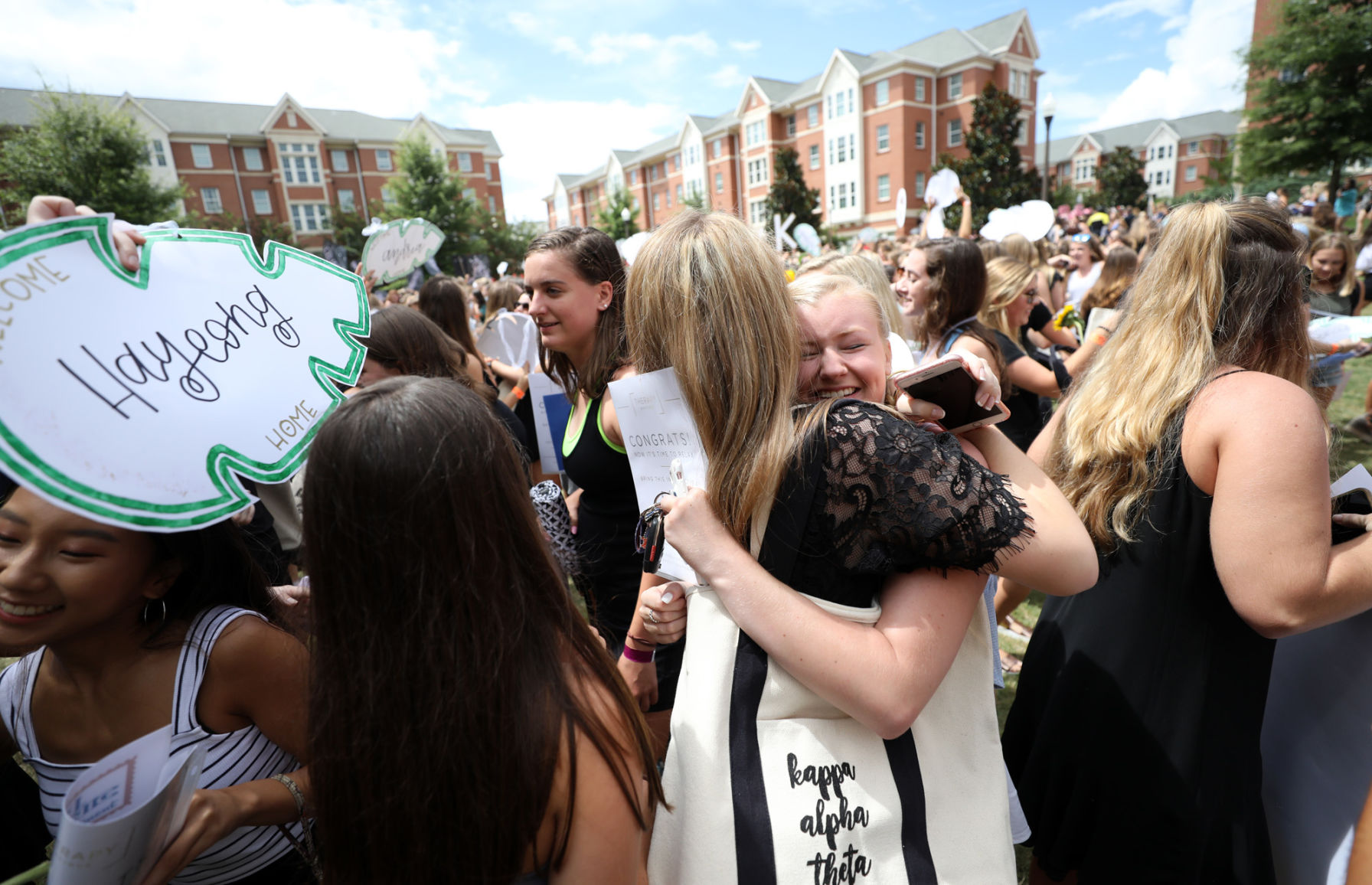 Auburn University bid day 2018